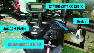 CARA MEMPERBAIKI BEAT STREET TIDAK BiSA STATER  CUMA DENGAN 5 RIBU beat beatstreet otomotif [upl. by Lionel692]