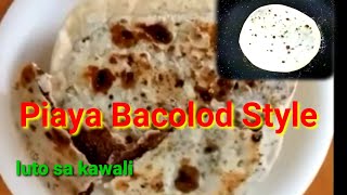 Piaya Recipe Step step How to Make Piaya ala Bacolod Style [upl. by Odnama]