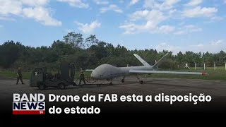 FAB Utiliza drones para localizar pessoas isoladas  BandNewsTV [upl. by Huai]