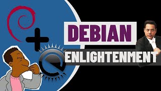 Debian  Enlightenment  Ligera y bonita [upl. by Dranal]