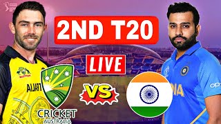 ভারত বনাম অস্ট্রেলিয়া ২য় টি২০ ম্যাচ লাইভ  IND vs AUS T20 Live  India vs Australia T20 Live [upl. by Lock169]