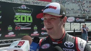 Erik Jones wins Fitzgerald Glider Kits 300 at Bristol Motor Speedway [upl. by Camilo]