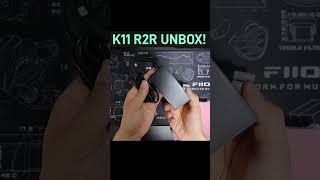 FIIO K11 R2R Redカラー 開封Unboxing fiio unboxing [upl. by Wootten]