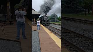 BLW 26 Departing scranton train railfan [upl. by Ardeha182]