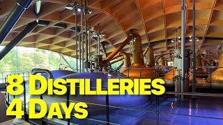 Speyside Distillery Tours 8 Distilleries in 4 Days [upl. by Enilesor]