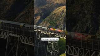 All aboard the TranzAlpine 🚂🌄 trainjourney traintravel newzealand [upl. by Obeng]