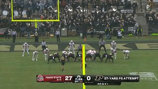 Purdue fan hits 40 yard field goal but the real kicker goes 03 [upl. by Sully]