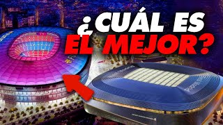 ⚔️ ¡EL NUEVO BERNABÉU VS CAMP NOU ⚽ ¿Cuál es el Estadio Definitivo [upl. by Sudoeht]