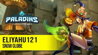 eliyahu121 Evie PALADINS PRO COMPETITIVE GAMEPLAY l SNOW GLOBE [upl. by Zennie929]