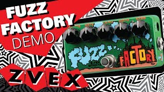 ZVEX Fuzz Factory demo video by Zachary Vex [upl. by Soo]