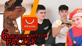 6 NIESAMOWITYCH PACZEK Z ALIEXPRESS [upl. by Adekahs]