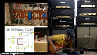 Marshall 1967 JMP 1987  Demo and Circuit Survey [upl. by Nivlak166]