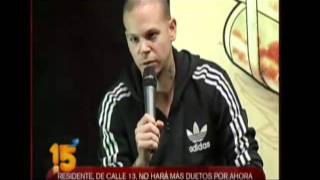 Para Calle 13 Shakira fue el límite [upl. by Seditsira]