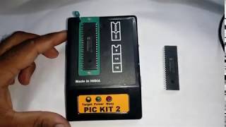 PIC Microcontroller programming with PICkit 2  Using MPLABX IDE [upl. by Jopa314]