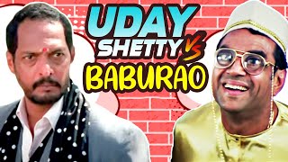 Best Of Comedy Scenes  Uday Shetty VS Baburao  Welcome  Phir Hera Pheri  Paresh Rawal [upl. by Esinrahs]