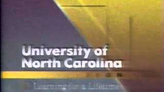 1992 Univesity of North Carolina Television ID [upl. by Eiramanig]