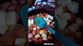 Shorts longaniza con papas en salsa roja [upl. by Adnalu]