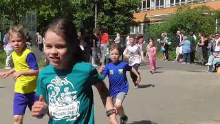 Sponsorenlauf Grundschule Berlin Weißensee [upl. by Yesnnyl]