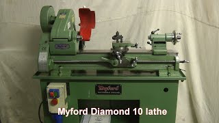 Showcase video for Myford Diamond 10 lathe VL170528 [upl. by Cosimo]