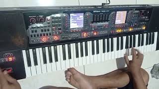 Roland Style  Cover Keyboard quotOjo Di bandingkequot [upl. by Eamanna]