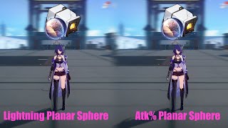 Acheron Atk Vs Lightning Planar Sphere  Honkai Star Rail [upl. by Teodoro]