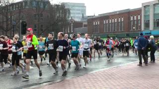 Hull Marathon 2012  the start [upl. by Annovahs]