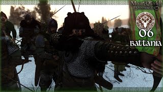 CÚ CHULAINNS DEADLY BATTANIAN RAIDS  Mount and Blade 2 Bannerlord Battania Campaign Gameplay 6 [upl. by Kos605]