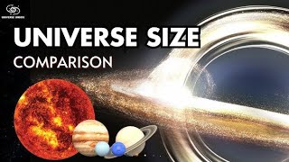 Universe size comparison 2024 3d animation [upl. by Herbie]