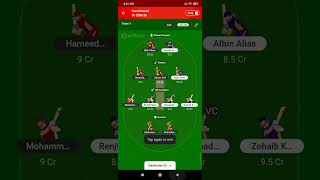 ZGS VS CSS GR DREAM11 PREDICTION RANK 1 TOP 100 SHARJAH CBFS LEAGUE T20 [upl. by Cleo]