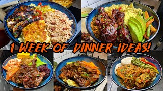 One week of Dinner Ideas What to cook for one week [upl. by Annayehc]