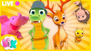 🎶🐊 Les Meilleures Comptines pour Bébés ⭐️🐰 Cadet Rousselle et plus  HeyKids en Français [upl. by Oznarol235]