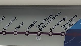 M5 Çekmeköy Samandıra Merkez Metro Hattı Açılmadan Önce Son İzlerim [upl. by Sidney918]