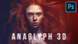 Actually Understanding Anaglyph 3D Effect in Photoshop [upl. by Neelac]