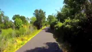 Brush Creek Trail and Santa Rosa Creek Trail RideThru HD [upl. by Slifka]