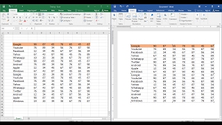 How to Insert amp Link Entire MS Excel Sheet Into Word Easy [upl. by Orlene]