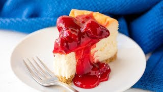 How to Make New York Cheesecake  The Stay At Home Chef [upl. by Nnaasil]