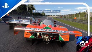 Gran Turismo 7  Daily Race C  24 Heures du Mans Racing Circuit  Mazda 787B [upl. by Anavlys]