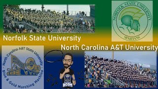 Band Head Reaction  North Carolina AampT University vs Norfolk State University  5th 2023 [upl. by Selestina29]