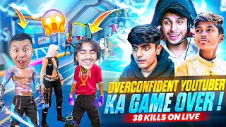 38 Kills Ka Tandav  🤯😈 BIG YOUTUBERS Ne Bola  quot Maaf Kardo Bhai quot 🤣🔥 [upl. by Eiramnerual717]