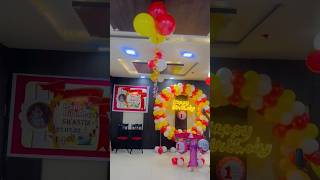 1st birthday party decoration ideas  balloon decoration ideas  birthday decoration [upl. by Cyd]