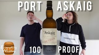 Port Askaig 100 Proof Review Everything Whiskey [upl. by Ardnaxela142]