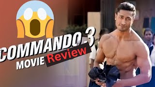 Commando 3 Movie Trailer Review 🫵🏻😱 [upl. by Mussman]