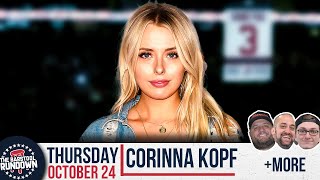 Corinna Kopf Retires After Making 67 Million  Barstool Rundown  October 24th 2024 [upl. by Akeenat]