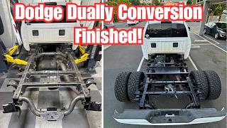 Dodge Ram 3500 Dually Conversion Finished [upl. by Ayekehs]