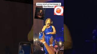 😓😓Josey en Concert Retient ses larmes et Rend Un Joli Hommage à Dan Marcel 😓 abidjan viralshort [upl. by Zzaj]