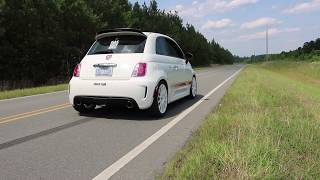 HighFlow cat vs Cat less Abarth [upl. by Lange]