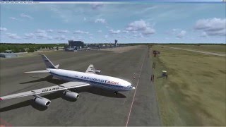 FSX  ИЛ 86  IL86  Полет с использованием И21 И 11  Full flight  USSS  UNNT [upl. by Mcmath894]