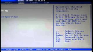 How to boot from cd in Windows 7 [upl. by Nai697]