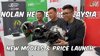 Nolan Helmets Malaysia  New Models and Price Launch [upl. by Aehtna]