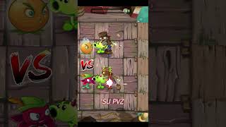 Pvz 2  Split Pea Team Vs Red Stinger Vs Zombie Team shorts [upl. by Rowell]